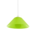 thumbnail image 1 of Milaget Suspension Moderne en Forme de Cône Abat-Jour Lustre Vert Clair, 1 of 9