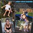 thumbnail image 2 of Gymax Filet de Sécurité pour Grand Trampoline Extérieur de 14 Pieds avec Basketball, 2 of 9