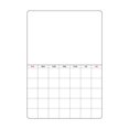 thumbnail image 1 of Refrigerator Calendar  Dry Erase Calendar Fridge White Board Calendar Refrigerator  Notepad  Fridge Calendar Dry Erase Whiteboard Planner  Notepad For Refrigerator, 1 of 6