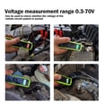 thumbnail image 4 of Auto  P60 Automotive Circuit Tester Car Electrical System Short Tester 6-30V DC with Function LCD Display Flashlight Component Activation/Continuity Testing/Grounding, 4 of 7
