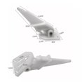 thumbnail image 3 of Marine Boat Speedometer Flow Meter Kit Automatic Kick Up Tube Assembly Up To 80 MPH, 3 of 8