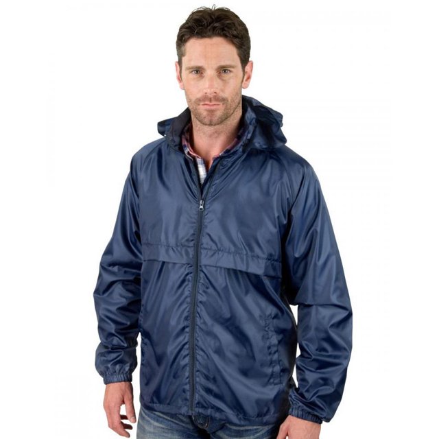 Result Manteau Coupe-Vent pour Homme Adulte, Imperméable, Coupe-Vent Imperméable