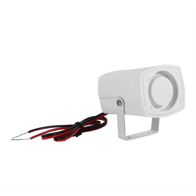 Alarm Siren, Home Security Security Alarm Security System 110dB Wired Siren Home Alarm Siren Security Alarm System Wired Siren For Vehicle