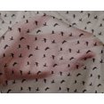 thumbnail image 4 of oneOone Silk Tabby Fabric Stork Bird Decor Fabric Printed BTY 42 Inch Wide, 4 of 4