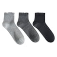 thumbnail image 1 of Secret Comfort 3pk Bamboo Bootie Socks, 1 of 3