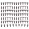 thumbnail image 2 of Screws  Nuts, 100Pcs Convenient Pan Head Machine Screws M4 0.5in With Stainless Washers For Furniture, 2 of 8