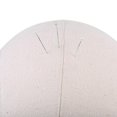 thumbnail image 2 of Qiilu 3 Sizes Canvas Head Wig Model Making Mannequin Head Hat Headwear Cap Display Manikin Model, Wig Display Head, Mannequin Model, 2 of 5