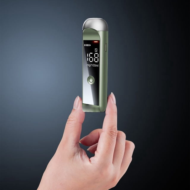 Testeur d'Alcool Respirant Haute Précision pour Détection de Conduite Ivre