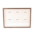 thumbnail image 4 of DOLITY Medal Display Shadow Box Frame Collectible Wood for Insignia Pins Gymnastics Walnut Color A3, 4 of 9