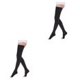 thumbnail image 2 of Baohd Bas de Compression Doux et Extensibles à la Mode et Confortables à Bout Ouvert - Noir G 2Ensemble, 2 of 6
