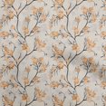 thumbnail image 1 of oneOone Velvet Brown Fabric Floral Craft Projects Decor Fabric Printed By The Yard 58 Inch Wide, 1 of 4