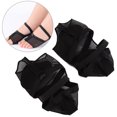 thumbnail image 4 of 1 Pair Dance Toe Pad Wear Resistant Foot Protection Dance Socks Foot Thongs(Black S), 4 of 9