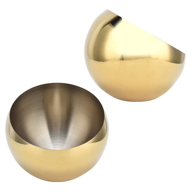 304 Stainless Steel Sugar Bowl with Inclined Opening, Double Layer Construction for Serving Sugar Pepper Salt Spice, Mirror Polishing and Wire Drawing Process