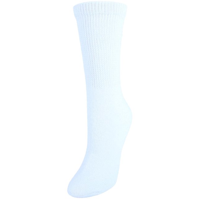 CTM® Chaussettes Mi-Mollet Rembourrées pour Diabétiques (Lot de 3 Paires) (pour Femmes)