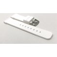 thumbnail image 3 of 22mm Silicone Watch Band Strap, Stainless Steel Buckle, 3 of 7