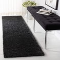thumbnail image 2 of SAFAVIEH August Shag Collection 2'3" x 6' Charcoal AUG900H Solid 1.2-inch Thick Runner Rug, 2 of 4
