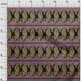 thumbnail image 2 of oneOone Cotton Poplin Fabric Peacock Block Print Sewing Fabric BTY 42 Inch Wide, 2 of 4