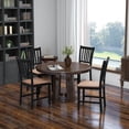 thumbnail image 2 of Costway Set of 4 Dining Chair Kitchen Spindle Back Side Chair with Solid Wooden Legs, 2 of 6