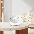 thumbnail image 4 of Boovnll Desk Fan, Adjustable High Speed USB Rechargeable Table Fan Lightweight Compact Quiet Small Fan for Home, Bedroom, Office, Travel, Camping, RVs, Summer Gift, Mini Fan - Fan, 4 of 5