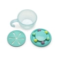 thumbnail image 4 of Melii Abacus Snack Container for Infants and Toddlers, Blue, 6.76 oz / 200 ml, 4 of 5