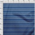 thumbnail image 2 of oneOone Viscose Chiffon Fabric Leaves & Chevron Block Printed Fabric 1 Yard 42 Inch Wide, 2 of 4
