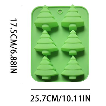 Moule à Gâteau de Noël 6 avec Arbre de Noël Série de Noël Outils de Pâtisserie Diy