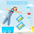 thumbnail image 4 of VEAT00L T08 Kids Tablet 7 inch,Android 12 Tablet,32GB ROM 128GB Expand,Parental Control,Kids Software Pre-Installed, Dual Camera,Android Learning Tablet, 4 of 6