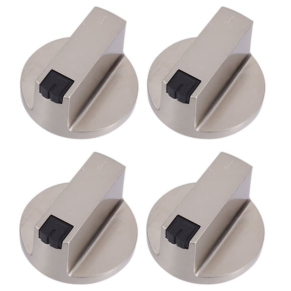 EcoNesxp Gas stove knob 4-piece set Gas stove control knob stove replacement knob set Gas stove control knob 4-piece set Gas stove control knob Gas stove knob stove replacement knob