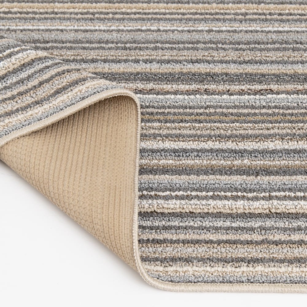 Tapis Mainstays Basic Tufted Beige Neutre, 152 x 213 cm, idéal pour le salon, la chambre ou la salle à manger.