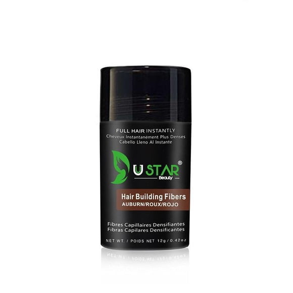 USTAR Hair Building Fibers Auburn .42oz