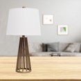 thumbnail image 3 of Lampe de table dorée de 23,5 po Home Trends, 3 of 3