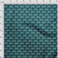 thumbnail image 3 of oneOone Cotton Silk Fabric Dot & Bicycle Block Printed Craft Fabric BTY 42 Inch Wide, 3 of 4