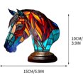 thumbnail image 3 of Lampe de Table Animale Vintage 3d, Veilleuse Empilée en Résine, Table Animale Bohème en Résine, 3 of 5