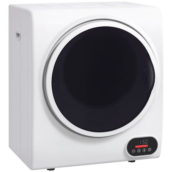 HOMCOM Portable Clothes Dryer, 1.5 cu.ft Laundry Dryer for Apartment Home