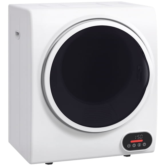 HOMCOM Portable Clothes Dryer, 1.5 cu.ft Laundry Dryer for Apartment Home