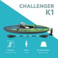 thumbnail image 3 of Intex Challenger K1 Kayak Sportif Gonflable pour 1 Personne avec Rames et Pompe (Lot de 2), 3 of 11