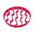 thumbnail image 2 of Silicone Roasting Rack Oval Heat Cooking Rack Dishwasher Microwave, 2 of 8