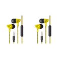 thumbnail image 3 of maskred Phone Music Wired Earphone In -ear Wire Control Cellphone 3 .5mm Plug Earbuds Headset Yellow 2Set, 3 of 6