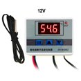 thumbnail image 1 of 12V 24V 220V Professionnel W3002 Régulateur de Température LED Numérique 10A Régulateur de Thermostat XH-3002, 1 of 8