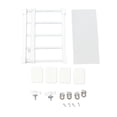 thumbnail image 2 of Tension Rod Shelf,Tension Rod Shelf 14.2 Expandable Closet Shelf Tension Shelf Unbeatable Value, 2 of 8