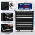 thumbnail image 4 of 7-Drawer Rolling Tool Chest with Lock, Heavy-Duty Mobile Tool Storage Cabinet, Tool Cart Organizer for Garage Workshop, 4 of 7