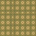 thumbnail image 1 of Ahgly Company Tapis d'Intérieur Lavable en Machine Carré Transitionnel Chêne Brun, 8 Pieds Carré, 1 of 7