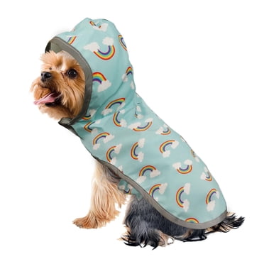 Vêtements pour chiens Fetchwear : Imperméable Arc-en-ciel, taille XS-XL