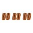 thumbnail image 2 of Thinsony Golf Head Covers PU Portable Protector Travel Athlete Golf for Training Brown Small 10 Pcs 3Set, 2 of 6
