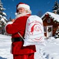 thumbnail image 4 of Aspire 12 PCS Large Christmas Giant Drawstring Bags, Reusable Canvas Gift Bags Storage, Christmas Decorations, 4 of 10