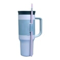thumbnail image 1 of Owala Stainless Steel Water Bottle 40 oz - white, 1 of 2