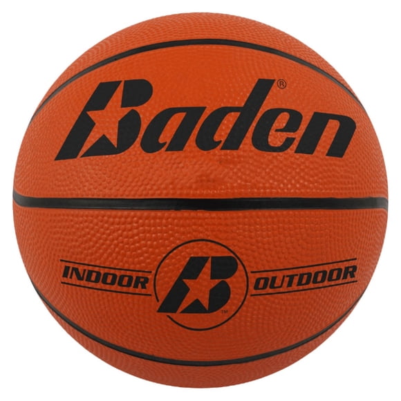 Baden BR7 Recreational Rubber Basketball - Indoor/Outdoor Game Ball