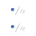 thumbnail image 3 of Ruiboury Lightweight Hood Lock For Car Modification Security Sleek Affordable blue DP17-25 2Set, 3 of 6