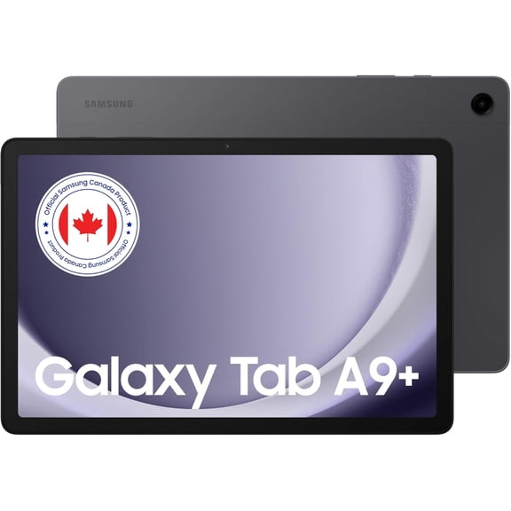 Samsung Galaxy Tab A9+ Tablette – 64 Go, Écran 11 Pouces, Haut-Parleurs Quadruples, Multi-Fenêtre, Design Mince, Graphite (Boîte Ouverte)
