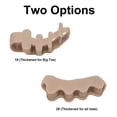 thumbnail image 2 of EASTIN Toe Separators Toe Corrector Spacer Spreader Stretchers for Bunion Hammer Toes Toe Correction 1#, 2 of 6